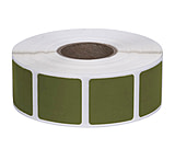 Image of Action Target PAST/DKGR Square Target Pasters 7/8&quot; 1000 Per Box Military Gr