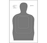 Image of Action Target TQ-15 Standard Silhouette 25 Yard Qualification Target 100 Per Case