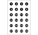 Image of Action 24 3 Numbered Circles