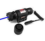 Image of ADE Advanced Optics HB06-1 Triple Duty Blue/Violet Laser Sight w/ Picatinny Mount