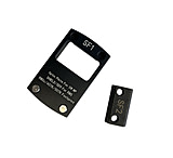 ADE Advanced Optics Optic Mounting Plate/Smith &amp; Wesson Shield/MP2.0/Spike/Nuwa, Shield RMSc/RMS/Sig Romeo Zero/Holosun HS407K/HS507K, Black, SF1