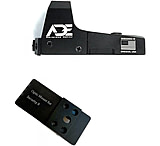 Image of ADE Advanced Optics RD3-006 1x Reflex Green Dot Sight w/Ruger Security 9 Optic Mount Plate