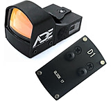 Image of ADE Advanced Optics RD3-009 1x Reflex Red Dot Sight w/Glock/Taurus G3C Rear Sight Optic Mount Plate