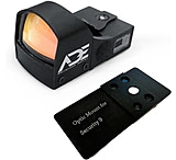 Image of ADE Advanced Optics RD3-009 Motion Awake 1x Reflex Red Dot Sight w/Ruger Security 9 Mount Plate
