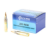 ADI World Class Match, Sierra .223 Remington 69 grain Boat Tail Hollow Point Rifle Ammunition