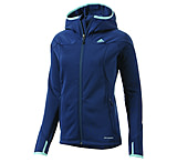 Image of Adidas Terrex Hiking/Trekking One Sided Fleece Hoodie - Women's