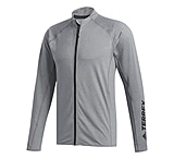 Image of Adidas Terrex Voyager Zip Long Sleeve Shirt - Men's