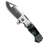 Image of ADV Tactical Savage Frame Lock Knife Green Black Titanium 4 Two Tone FF7FD5B4