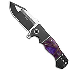 Image of ADV Tactical Savage Frame Lock Knife Purple Kirinite Black Ti 4 Two Tone 265996B9