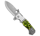 Image of ADV Tactical Trailboss Frame Lock Knife Green Kirinite / Titanium 4 Two Tone 486214B0