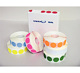 Image of VWR Vwr Label Dot Wht 3/4 Rl1000 VWR-D24-1-C