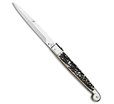 Image of A.G.A. Campolin 12 Sicilian Picklock Bayo Automatic Knife Stag 5.5 Satin AE70109F