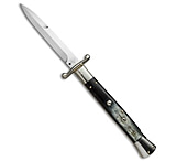 Image of A.G.A. Campolin AGA Campolin 13 Swinguard Automatic Knife Dark Horn 5.75 Satin Bayo D69467FF