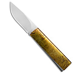 Image of A.G.A. Campolin AGA Campolin Dragonfly Gravity Knife Brass Steel 2.9 Satin C89C9976