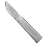 Image of A.G.A. Campolin AGA Campolin Dragonfly Gravity Knife Silver Steel 2.9 Satin B2BD3CE1