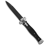 Image of A.G.A. Campolin AGA Campolin Zero Italian Leverlock Automatic Knife Black G-10 3.75 Black 3DE7186E