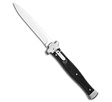 Image of A.G.A. Campolin AGA Campolin Zero+ Italian Leverlock Automatic Knife Black G-10 4.5STN Bayo 63D93C34
