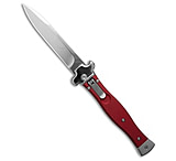 Image of A.G.A. Campolin AGA Campolin Zero Italian Leverlock Automatic Knife Red Aluminum 3.75 Polish 0A9B50AF