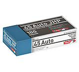 Aguila 1E454321 Pistol 45 ACP 185 Gr Jacketed Hollow Point (JHP) 50 Bx/ 10 Cs