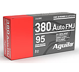 Aguila 1E802380 380ACP 95gr Full Metal Jacket 50 Per Box/10 Case
