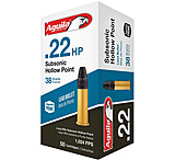 Aguila Ammunition .22 Long Rifle, 38 Grain, Brass Cased, Centerfire Rimfire Ammunition