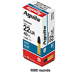 Aguila Ammunition .22LR 40gr. Lead Subsonic Solid Point Round Nose Rimfire Ammo