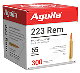 Image of Aguila Ammunition .223 Remington 55 Grain Full Metal Jacket Brass Case Rifle Ammunition