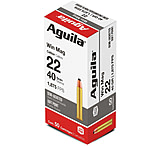 Aguila Ammunition .22WMR 1875fps. 40 Grain Jacketed Soft Point Brass Case Ammunition