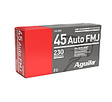 Aguila Ammunition .45 Auto 230 Grain FMJ Brass Case Rifle Ammunition