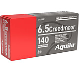 Aguila Ammunition 6.5 Creedmoor 140 Grain Full Metal Jacket Brass Case Rifle Ammunition