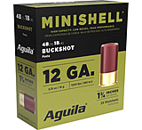 Aguila Ammunition Mini-Shell 12 Gauge 1.75'' Buckshot 7-#4 &amp; 4-#1 Shotgun Buckshot Ammunition