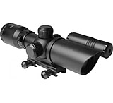 Image of AIM Sports 1.5-5X32 Dual Illuminated Rifle Scope w/ Green Laser