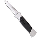 Image of AKC 777 Blackfinger Dagger OTF Automatic Knife Brushed 3.375 Polish B663BA06