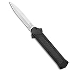 Image of AKC F-16 D/A Bayonet OTF Automatic Knife Black Carbon Fiber 3.3 Bayo FD9CF86B