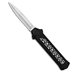 Image of AKC F-16 D/A Bayonet OTF Automatic Knife Skulls 3.3 Satin FD5FB415