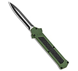 Image of AKC F-16 D/A Dagger OTF Automatic Knife Green 3.3 Two Tone 06C74B5B