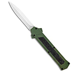 Image of AKC F-16 D/A Dagger OTF Automatic Knife OD Green 3.3 Satin 2E9C768A