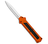 Image of AKC F-16 D/A Dagger OTF Automatic Knife Orange 3.3 Satin A56EC45F