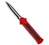 Image of AKC F-16 D/A Dagger OTF Automatic Knife Red 3.3 Two Tone A5CD43EA