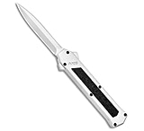 Image of AKC F-16 D/A Dagger OTF Automatic Knife White 3.3 Satin 0A5893A8