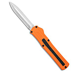 Image of AKC F-20 D/A Dagger OTF Automatic Knife Orange Aluminum 3.6 Satin A60489C7