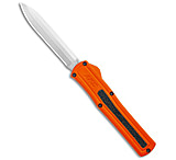 Image of AKC F-20 D/A Drop Point OTF Automatic Knife Orange Aluminum 3.6 Satin 836ABACE
