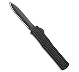 Image of AKC F-20 Dagger D/A OTF Automatic Knife Black Aluminum 3.6 Black 541A4122