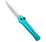 Image of AKC X-Treme Ace Automatic Knife Light Blue Aluminum 3.6 Satin 8BFF0A33