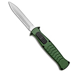 Image of AKC X-treme EVO OTF Automatic Knife Green 3.5 Satin DE Dagger AE39AE7A