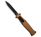 Image of AKC X-treme EVO Spear Point OTF Automatic Knife Gold 3.5 Black 96952E6F