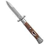 Image of AKC Italian Style Stiletto Swinguard 3.875in Automatic Folding Knife