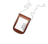 Image of Aker Leather Model 597 Neck Badge And Id Holders