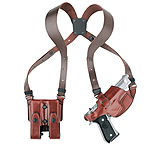 Image of Aker Leather Black Plain Rh Unlined Smithwesson4006