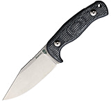 Image of Akeron Eklipse Micarta 3in Black Fixed Blade Knife by Tony Lopes